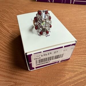 NIB Lia Sophia “Tilla” ring-size 7